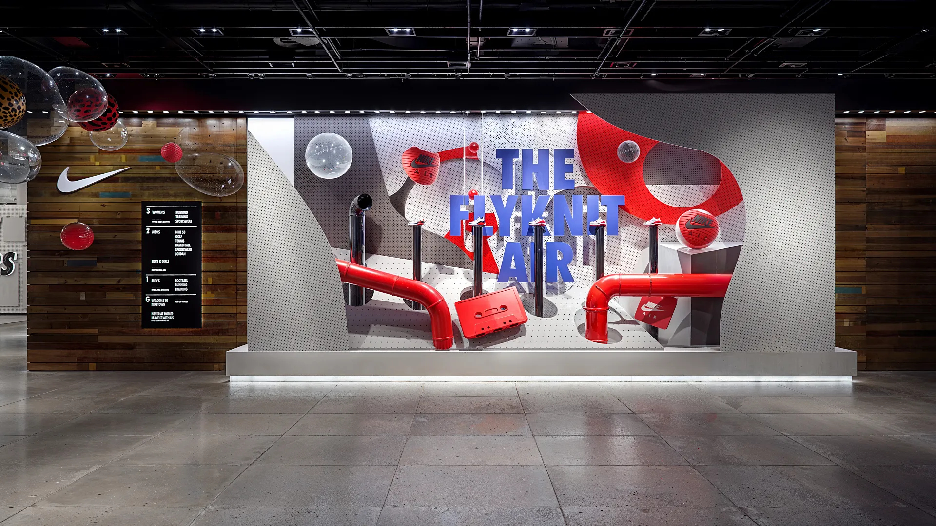 Nike Air Max Day retail store event visualization
